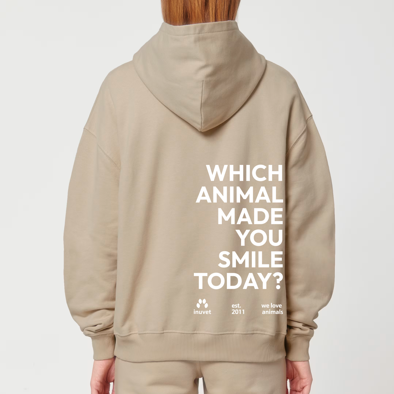 Organic Kastiger Unisex Hoodie - Smile -