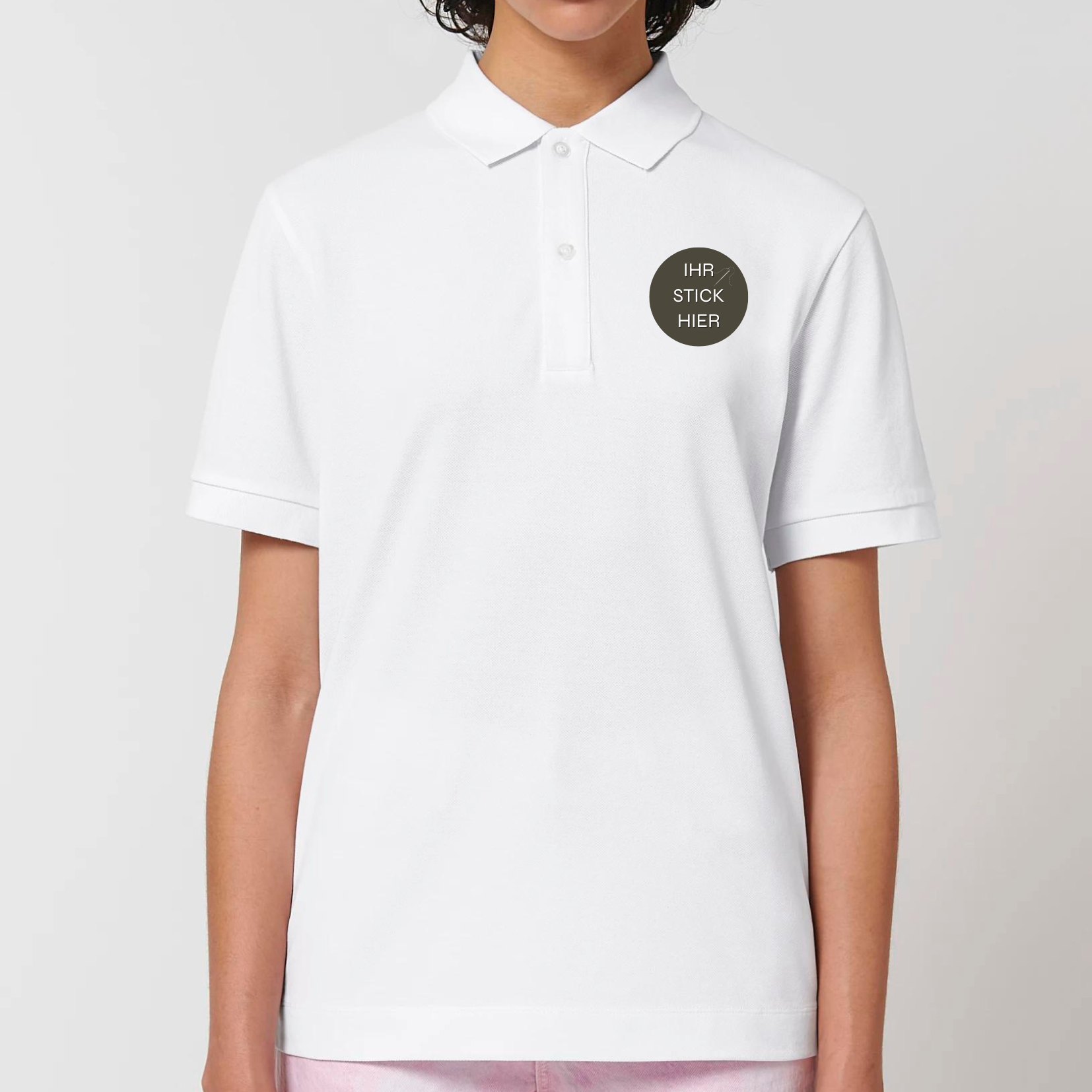 Personalisierte Stickerei - auf Unisex Poloshirt -