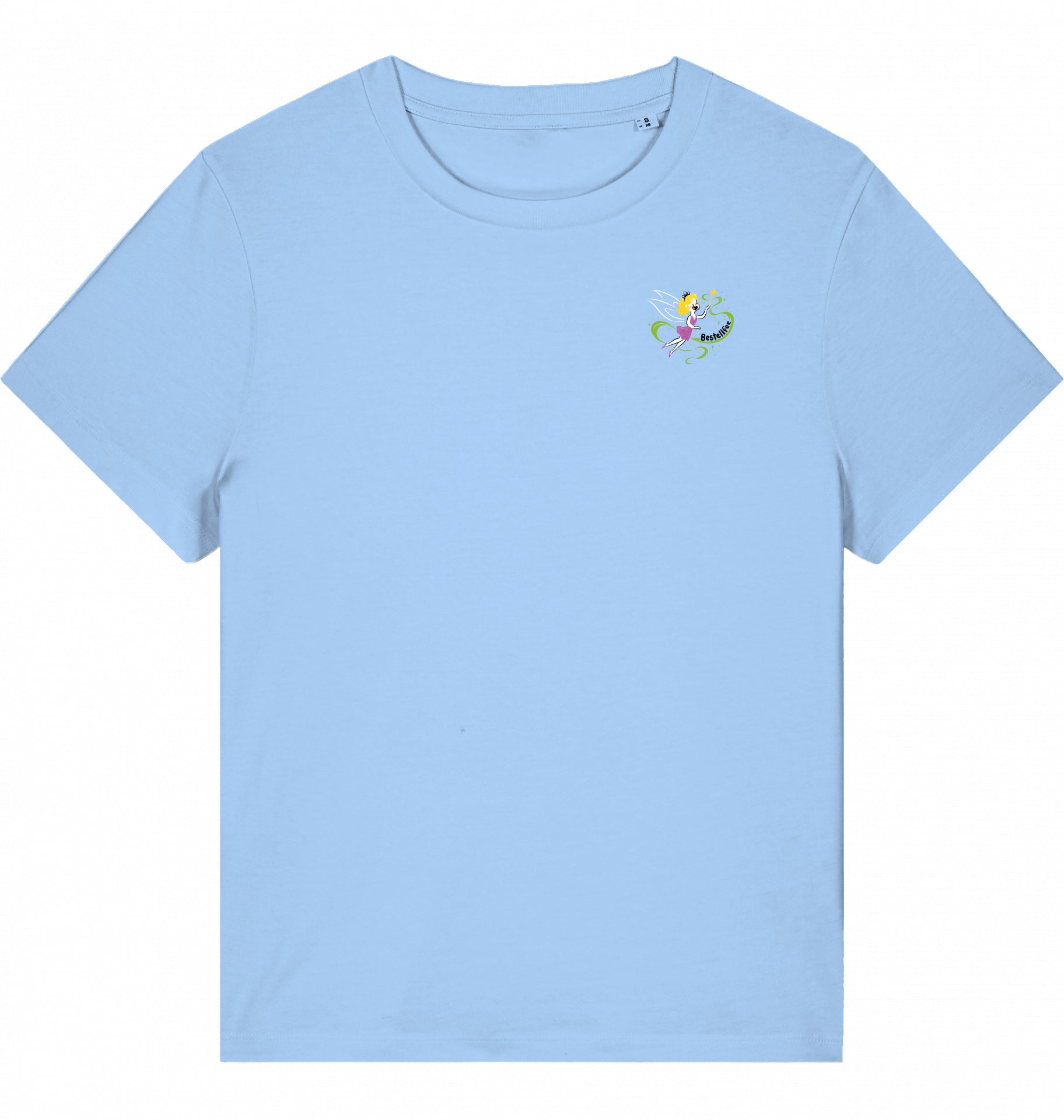 Organic Damen Shirt - Fee Pastell klein -