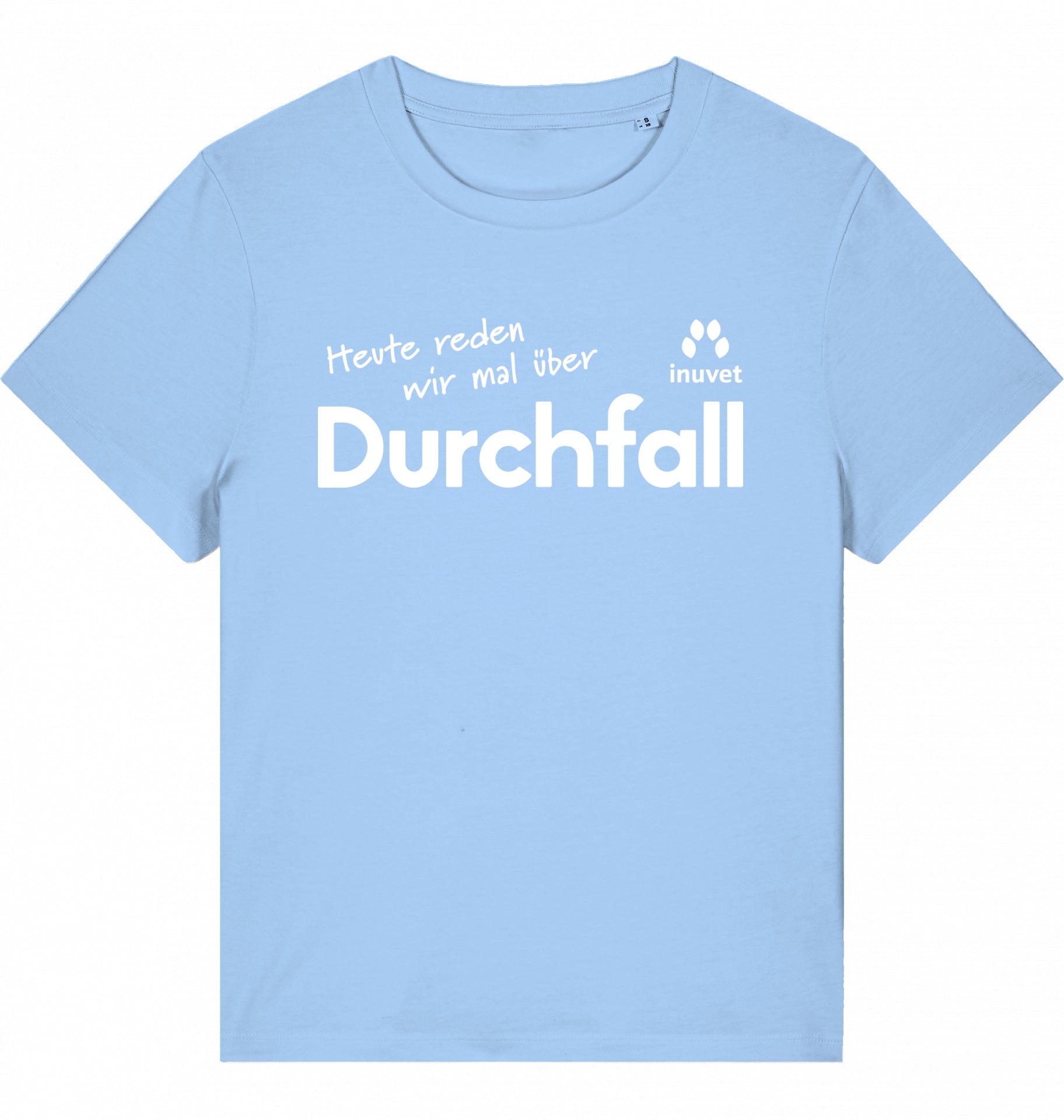 Organic Damen Shirt - Durchfall vorne -