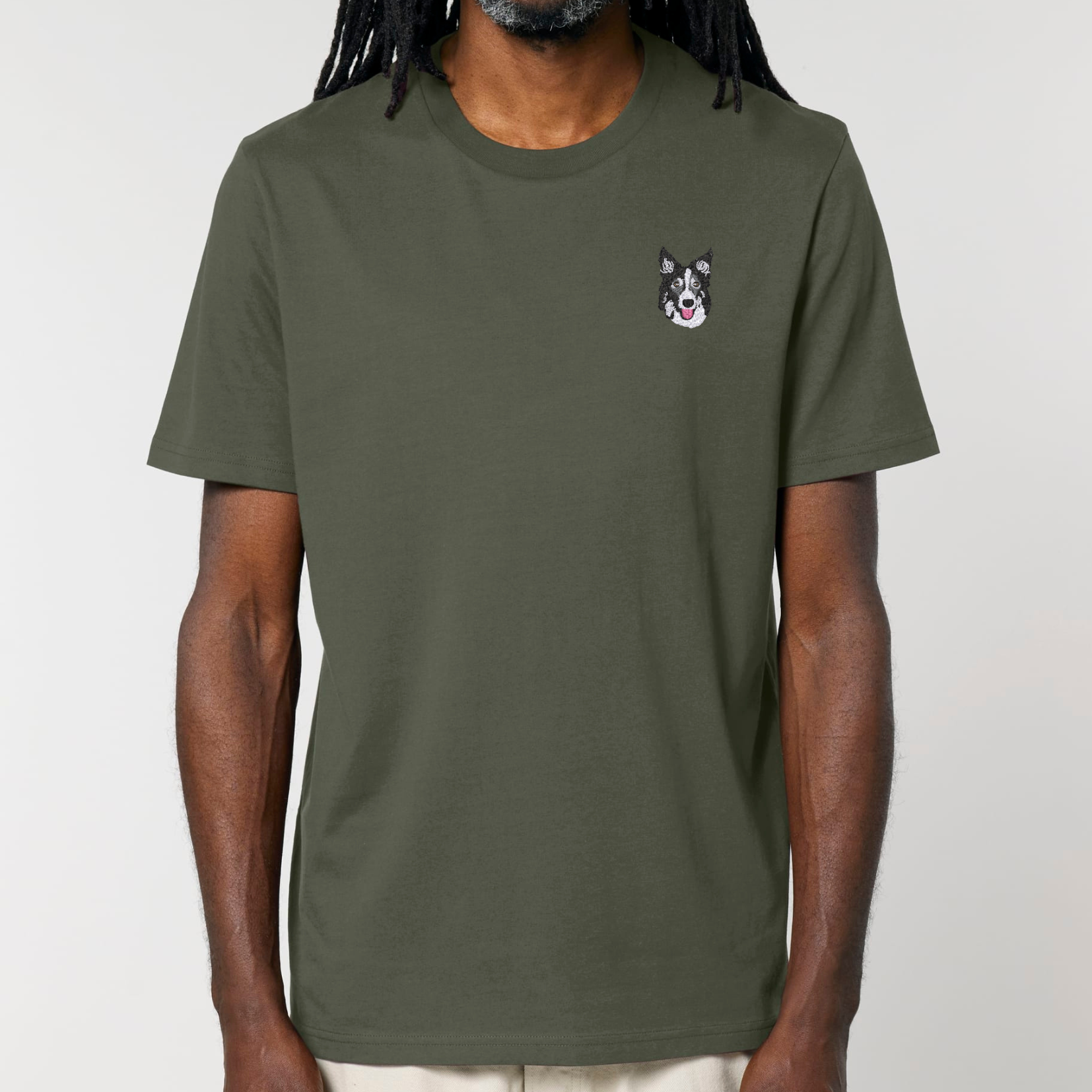 Organic Unisex Shirt - Border Collie - Cooper