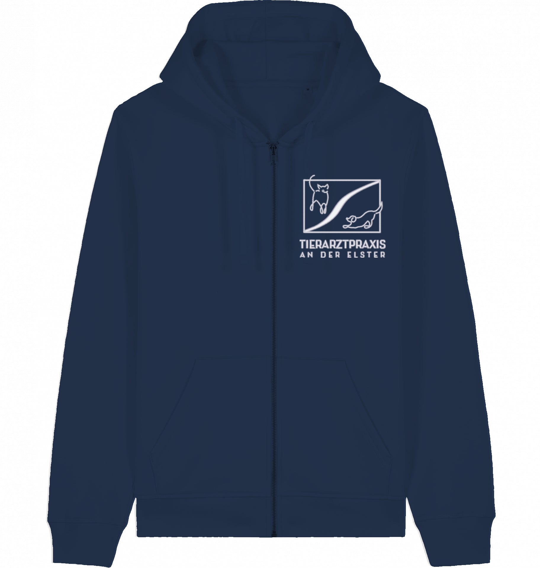 Organic Unisex Zip Hoodie -Elster -