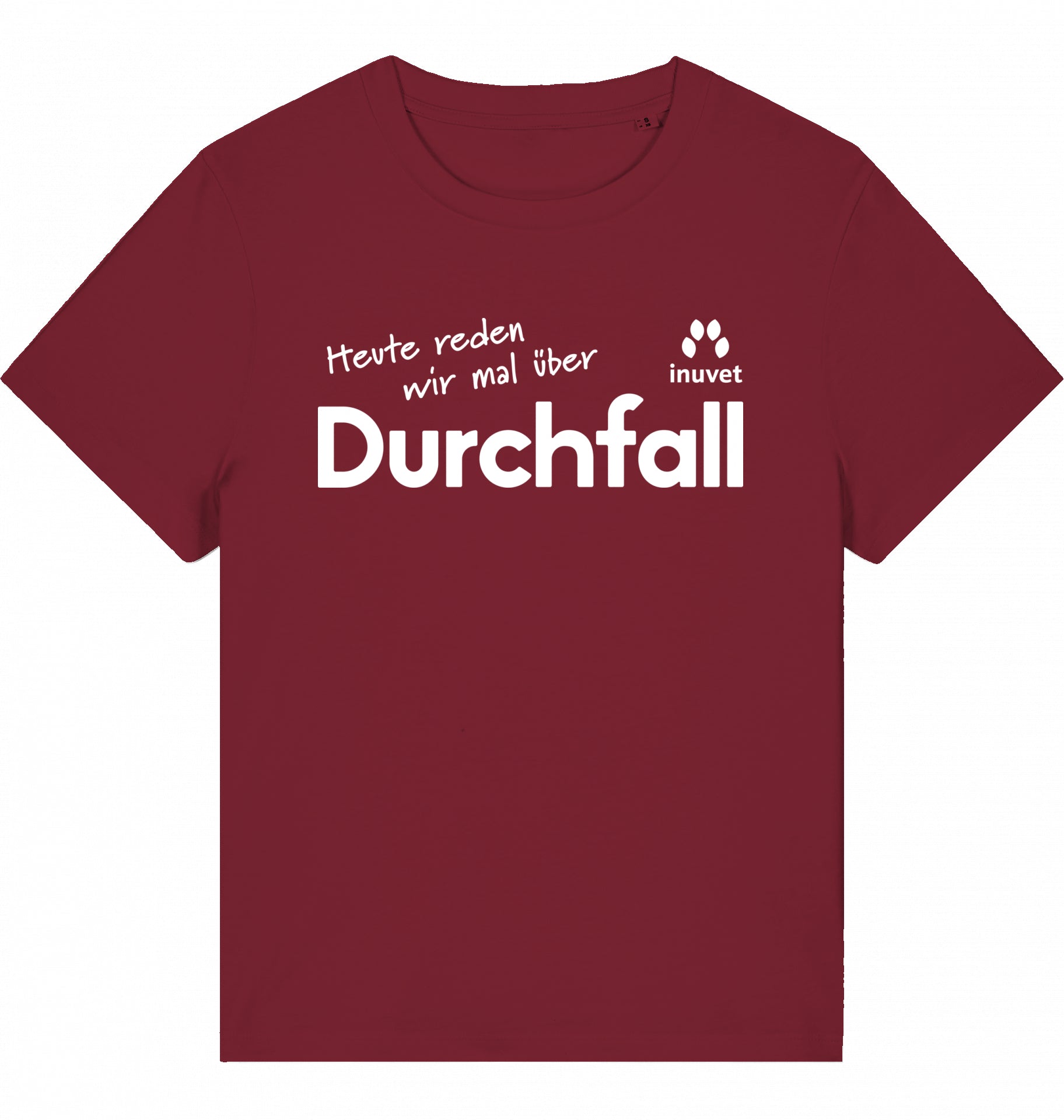 Organic Damen Shirt - Durchfall vorne -