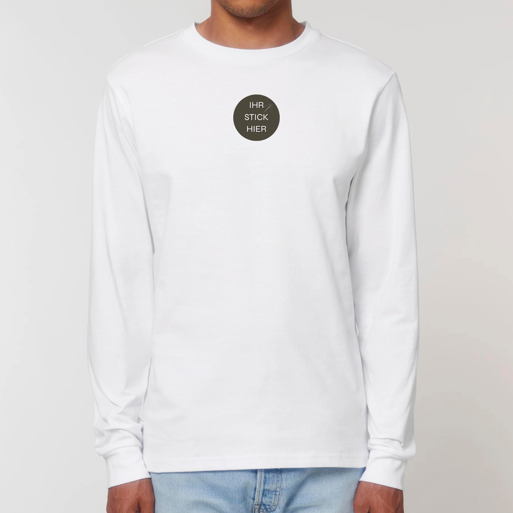 Personalisierte Stickerei - auf Unisex Longsleeve -